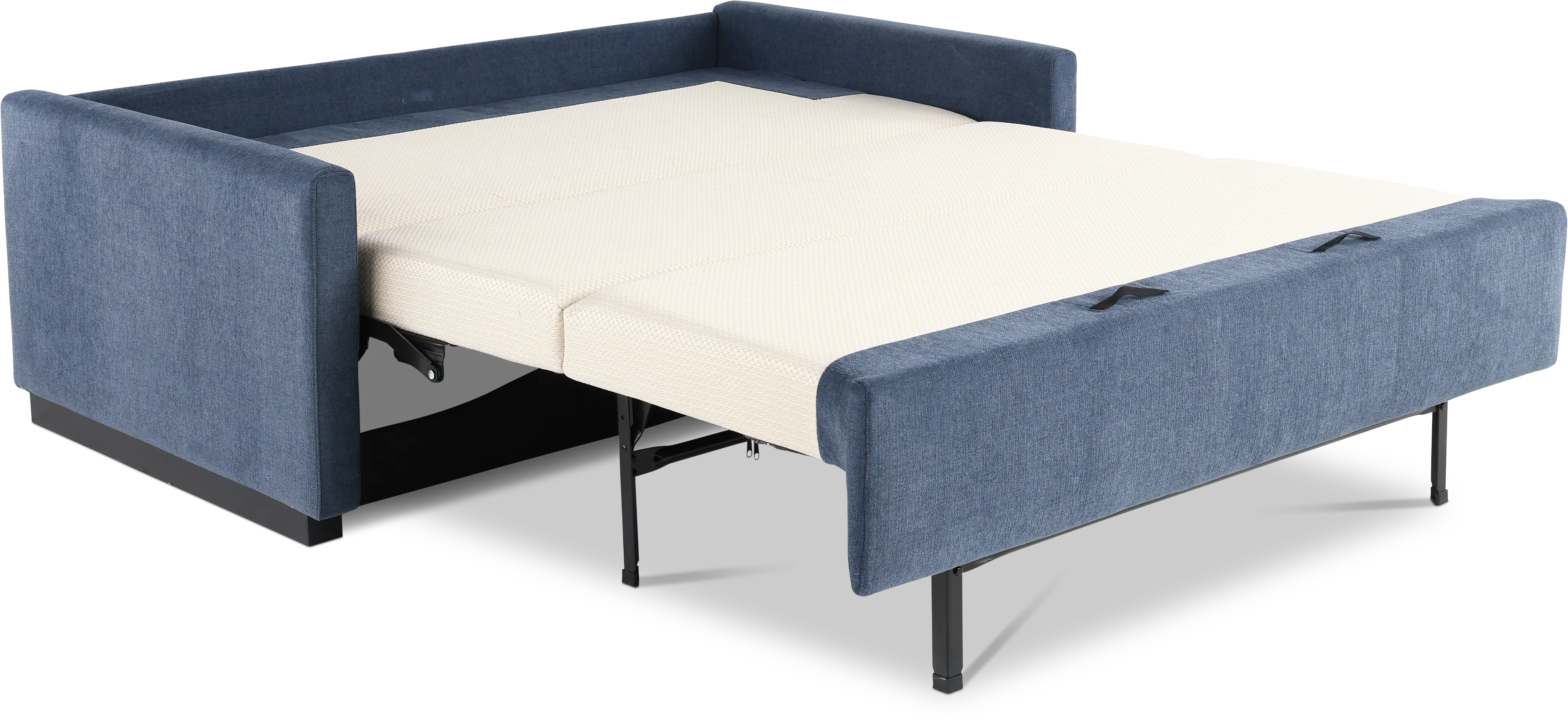 Preston Blue Queen Sofa Bed-6