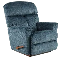 10-704/B166286 Reed Navy Blue Manual Rocker Recliner