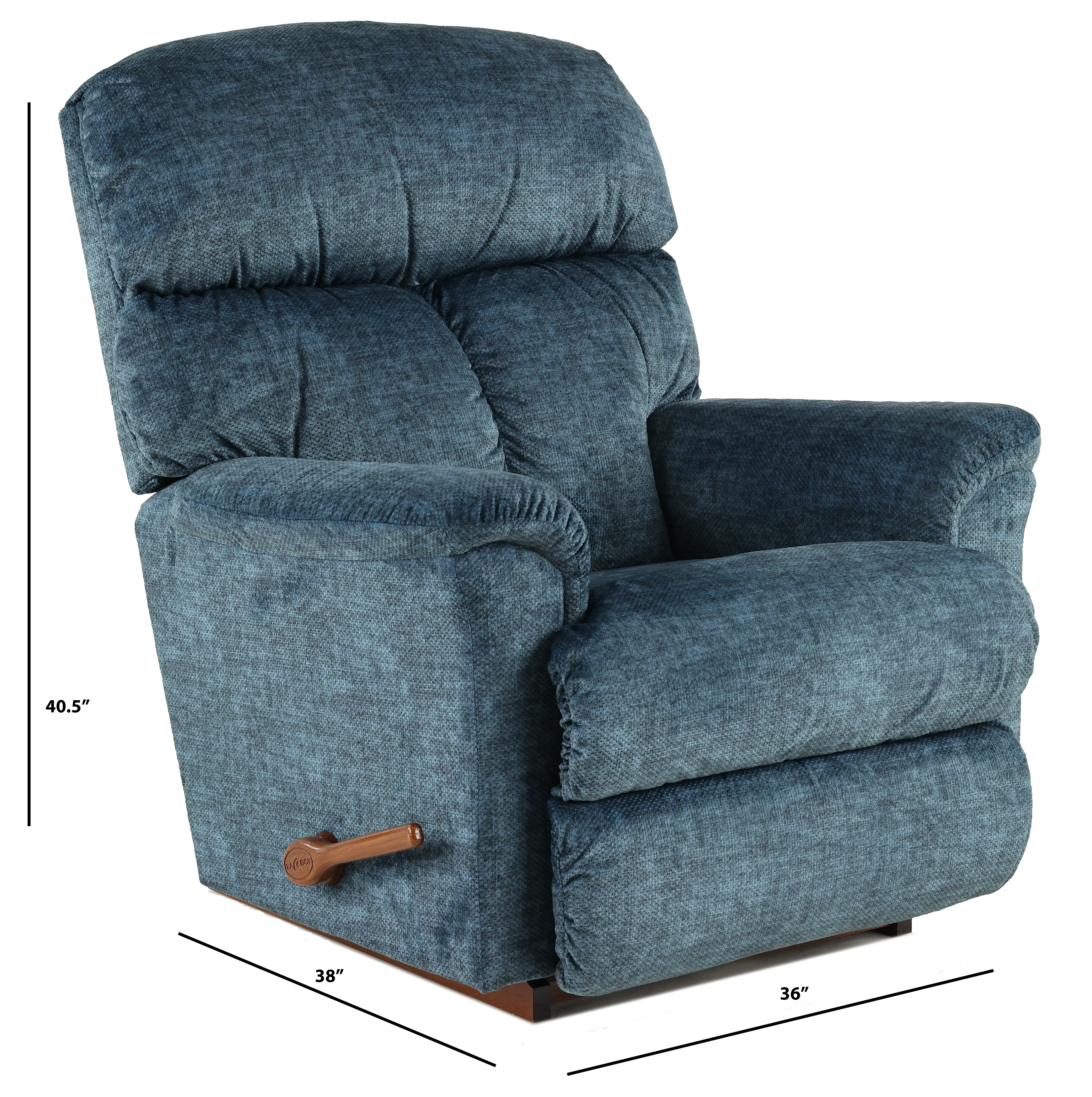 10-704/B166286 Reed Navy Blue Manual Rocker Recliner-3