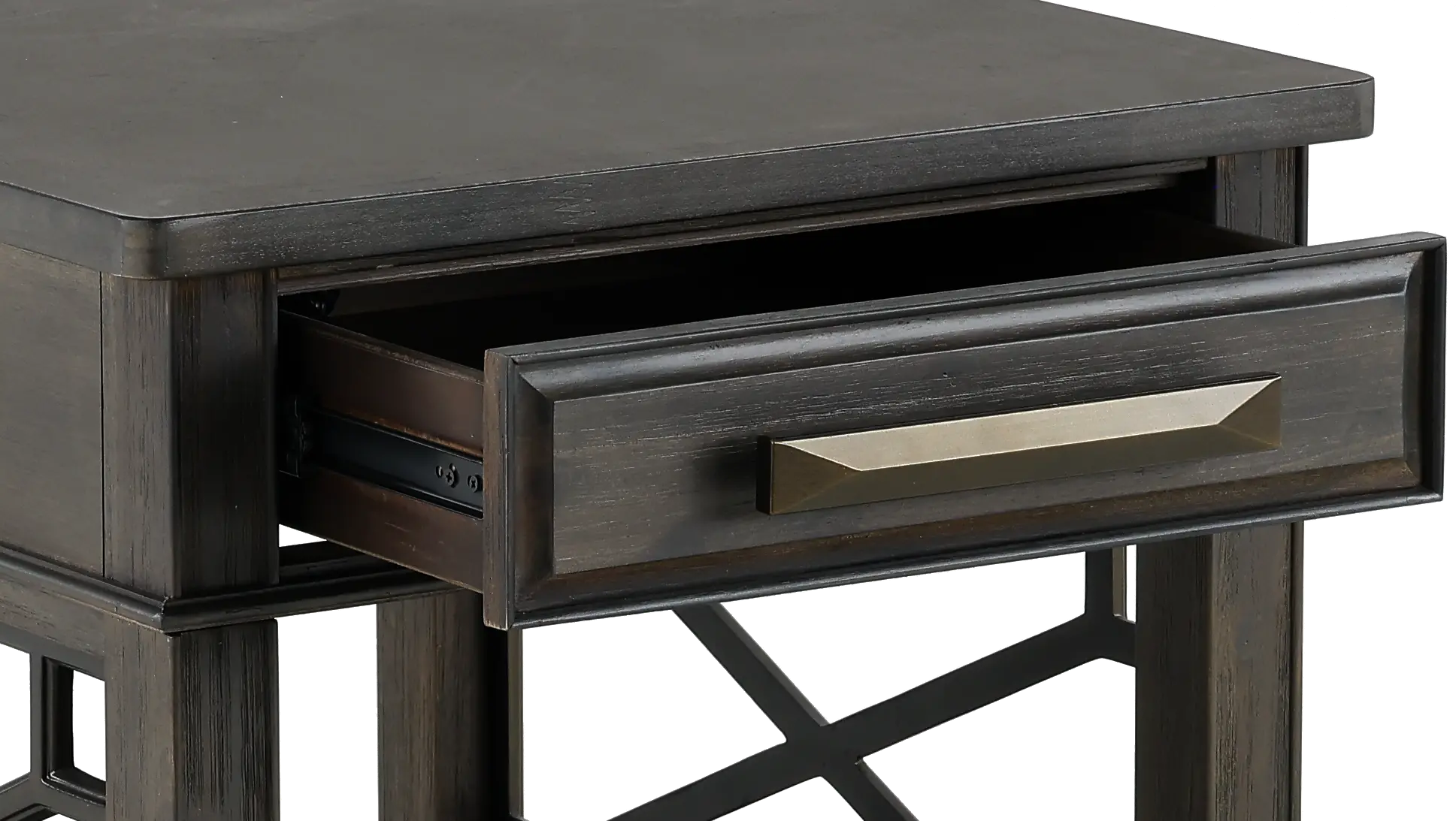 Sun Smokey Gray End Table-7