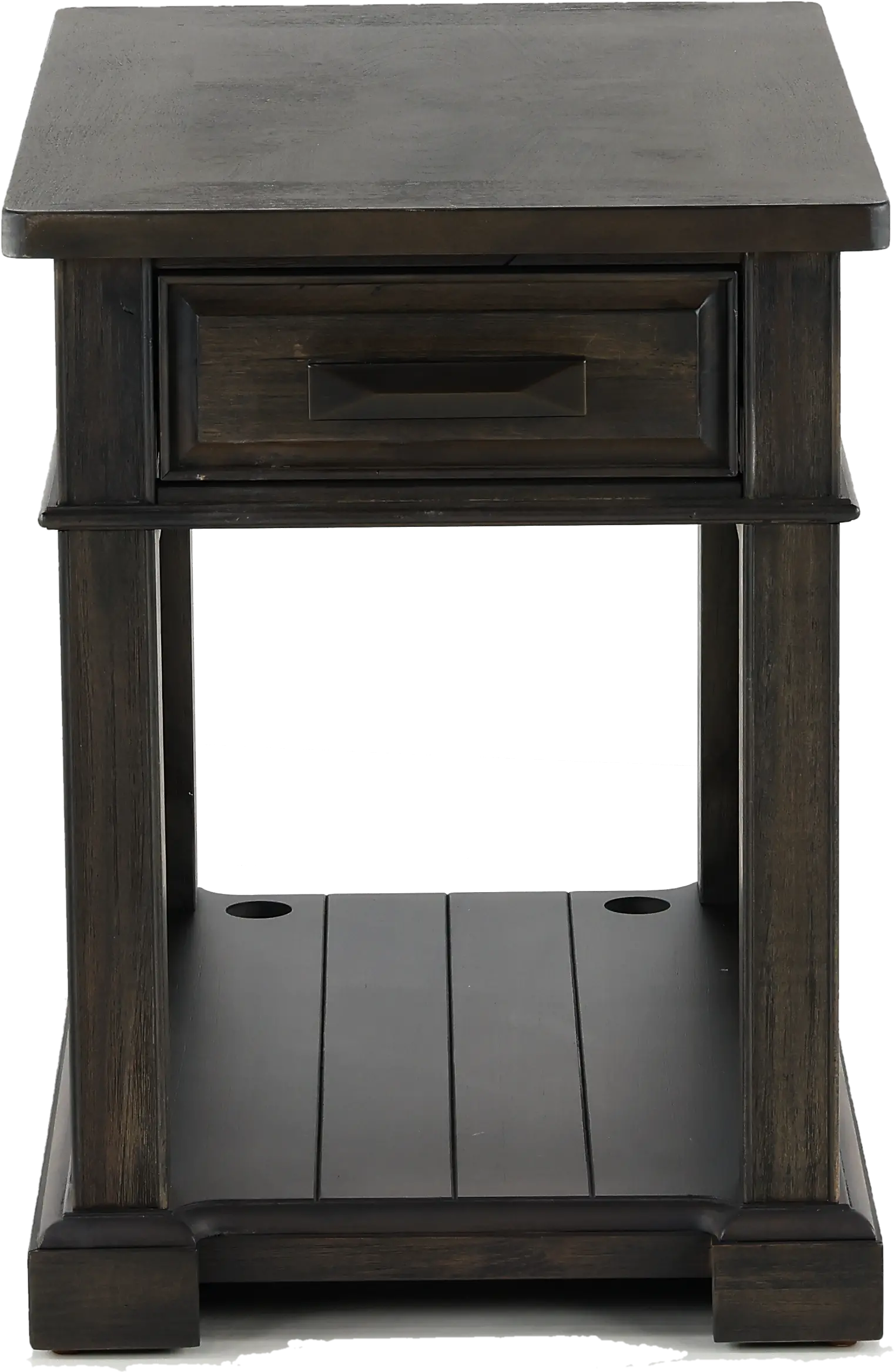 Sun Smokey Gray Side Table-1