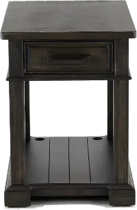 Sun Smokey Gray Side Table