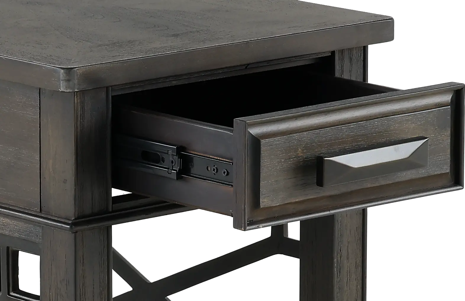 Sun Smokey Gray Side Table-4