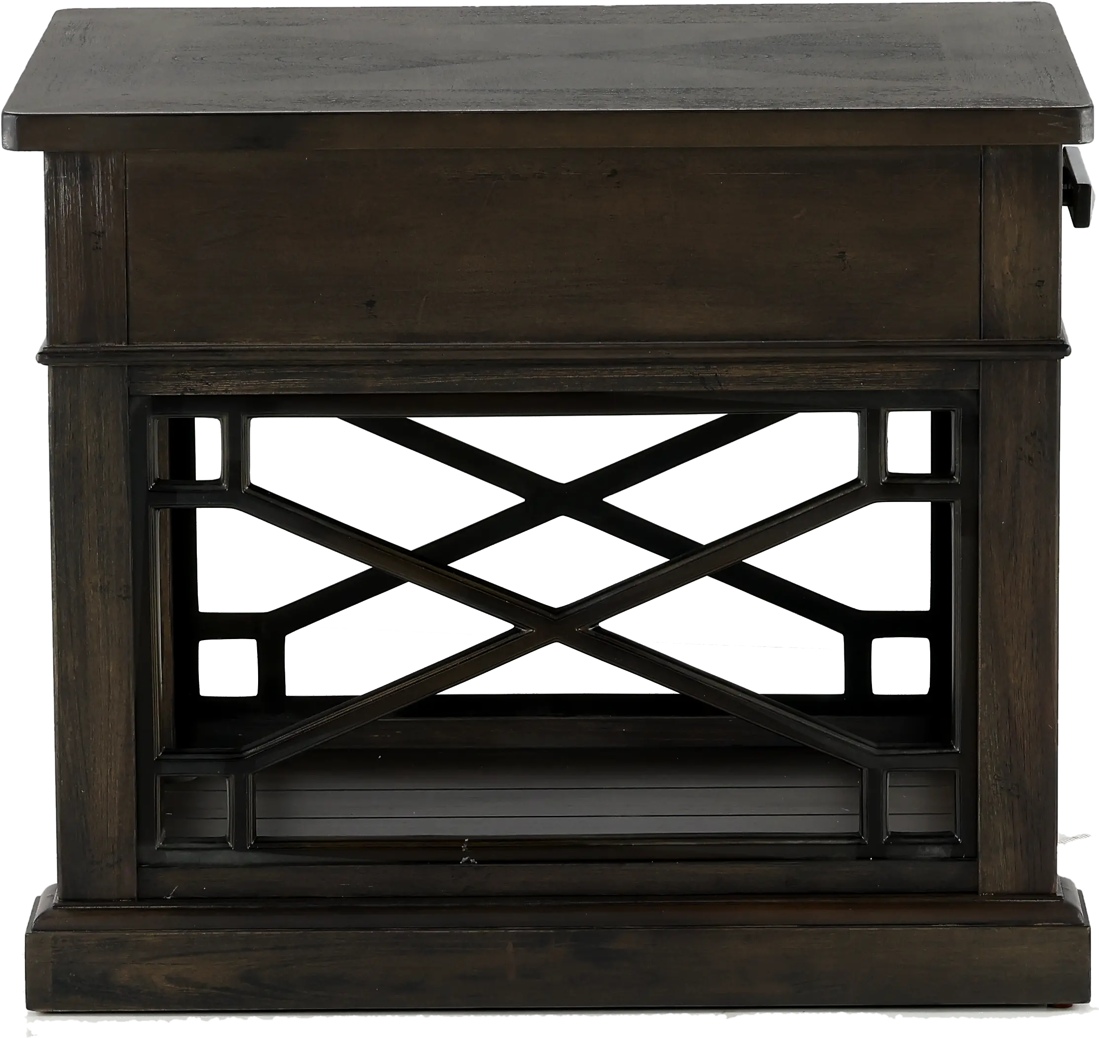 Sun Smokey Gray Side Table-8
