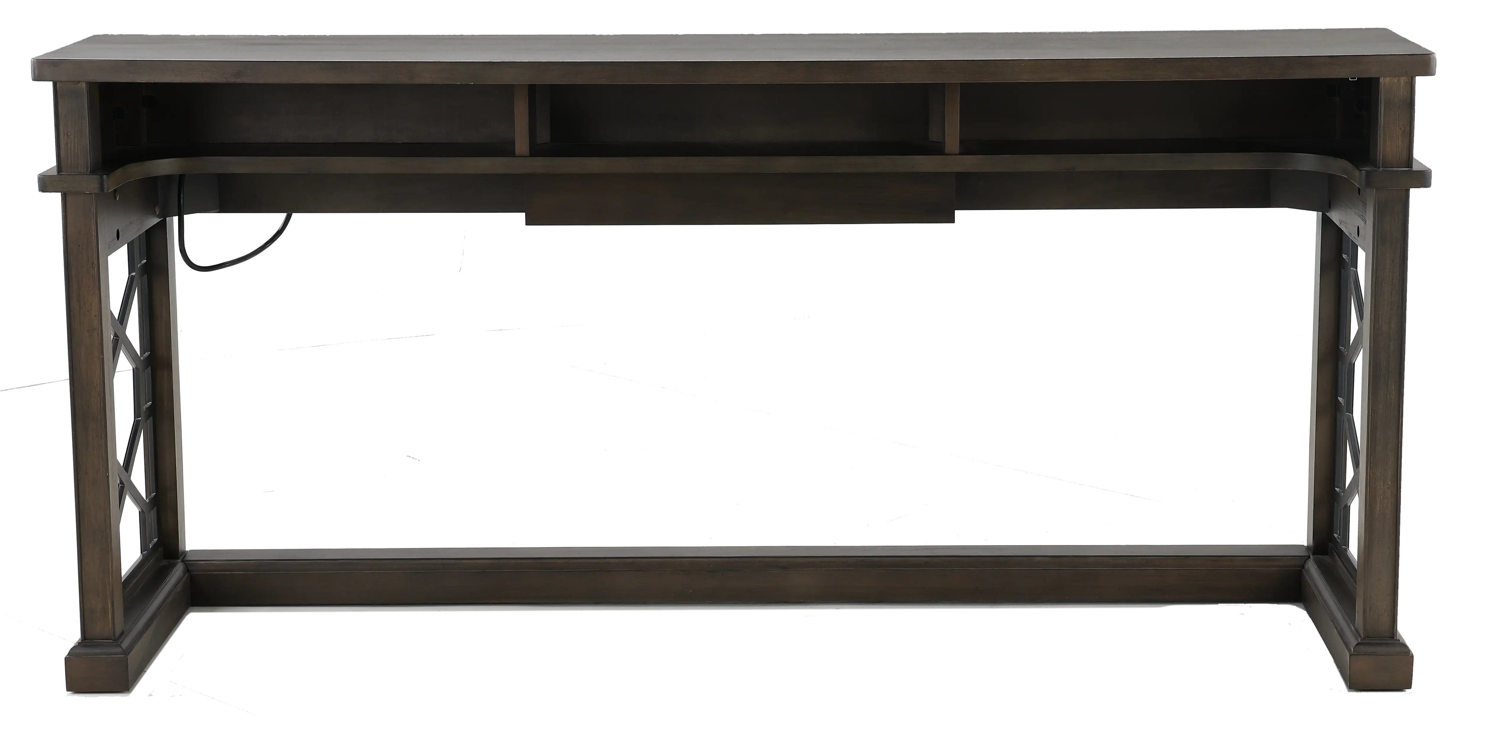 Sun Smokey Gray Sofa Table-1