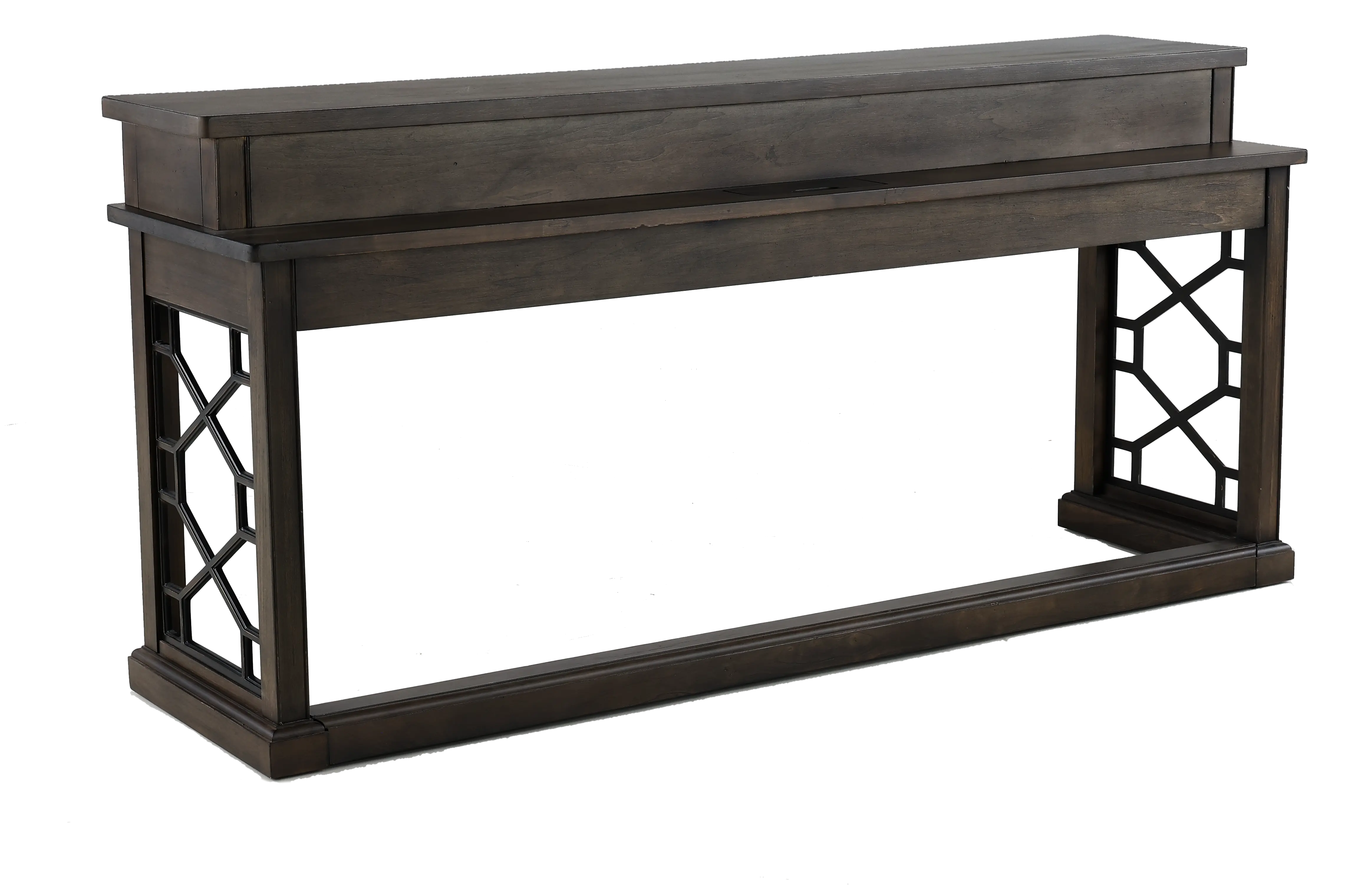 Sun Smokey Gray Sofa Table-9