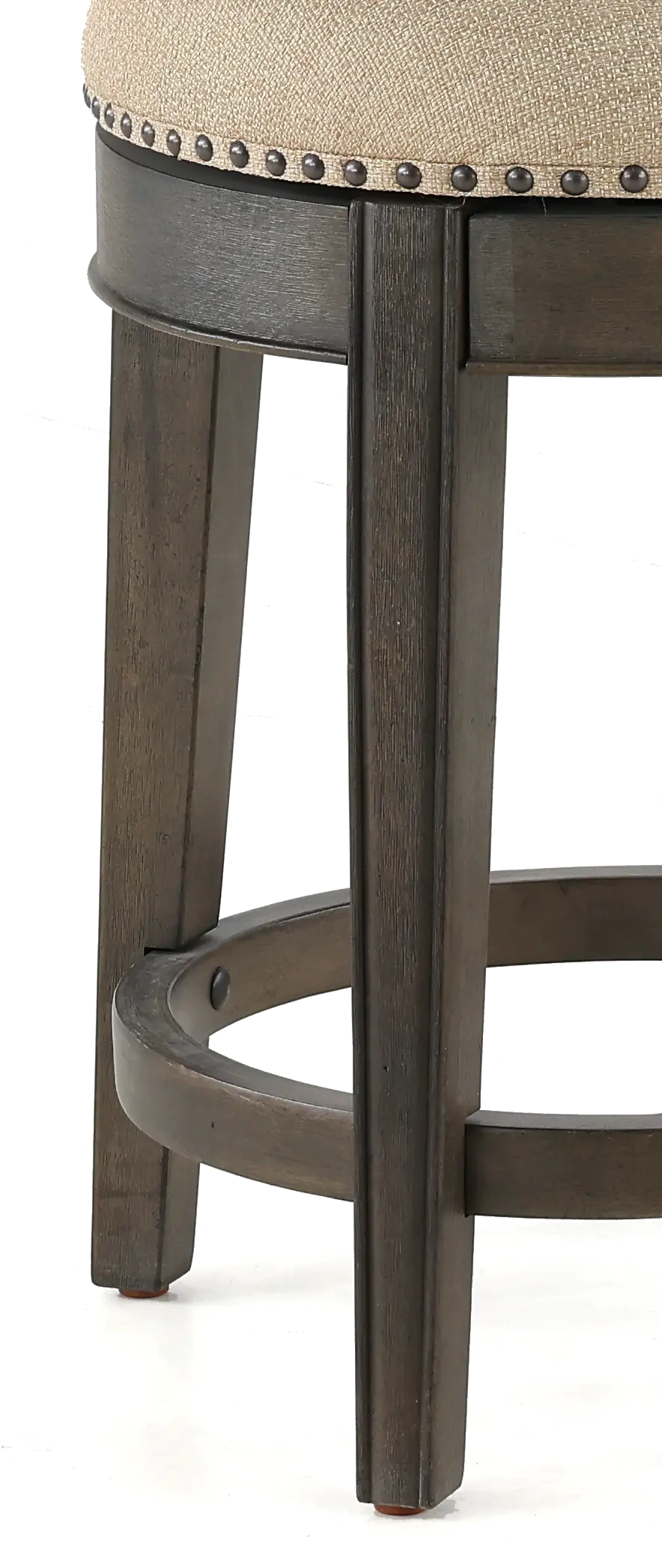 Sun Smokey Gray Swivel Stool-2
