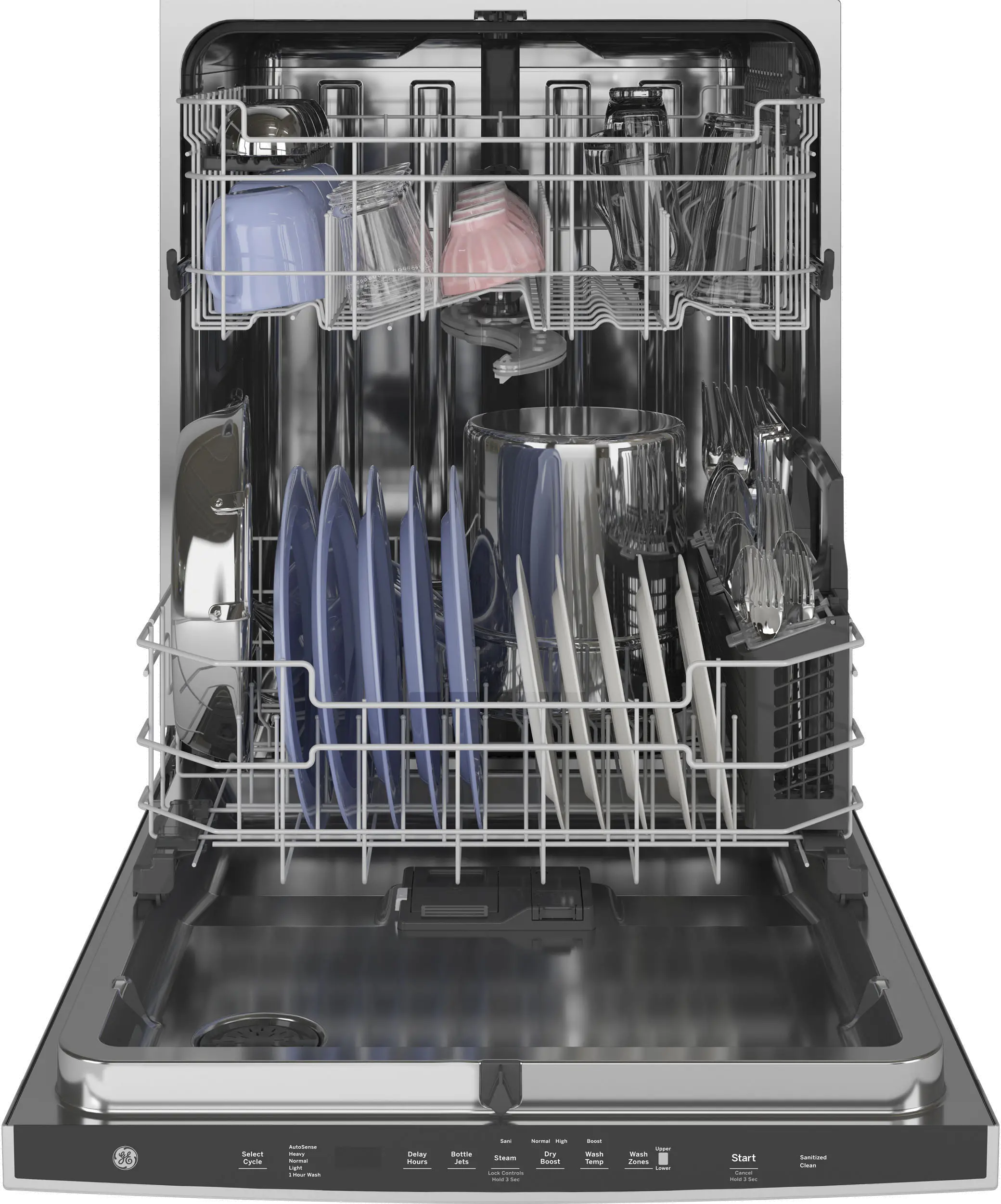 GDP645SYNFS GE Top Control Dishwasher - Stainless Steel-4