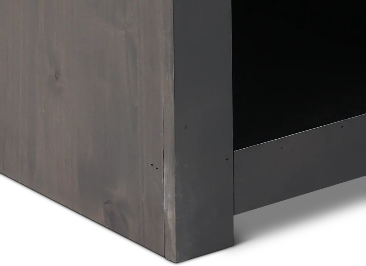 Avery Loft Ghost Black 2 Piece Entertainment Center-8