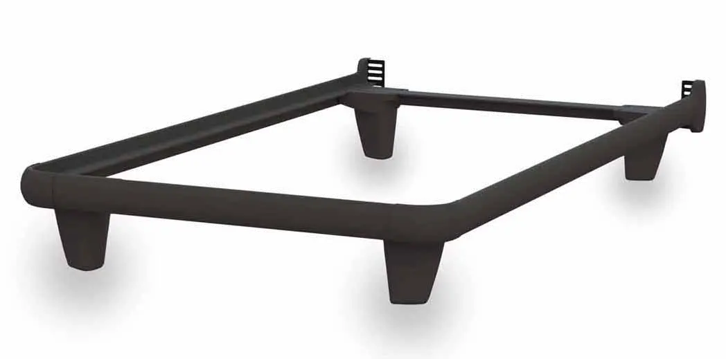 emBrace 360 Designer Wrap Around Twin Bed Frame - Black-1