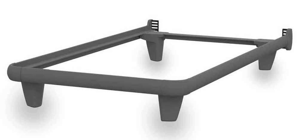 emBrace 360 Designer Wrap Around Twin Bed Frame - Gray