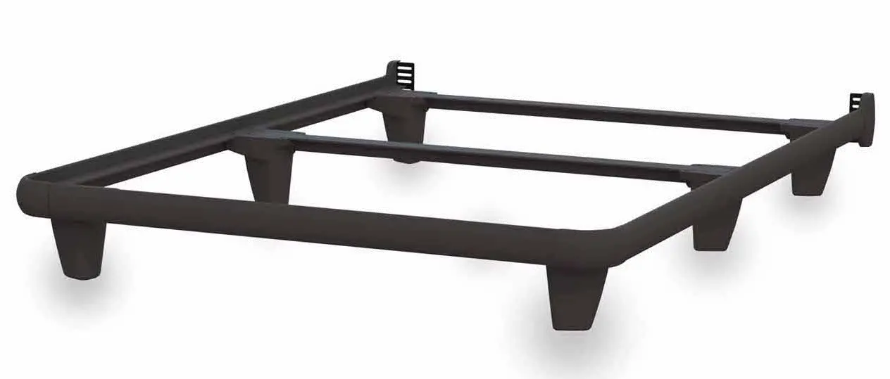 emBrace 360 Designer Wrap Around Full Size Bed Frame - Black-2