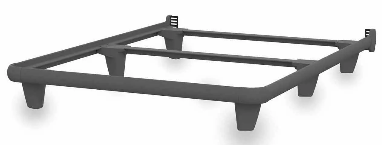 emBrace 360 Designer Wrap Around Full Size Bed Frame - Gray-1