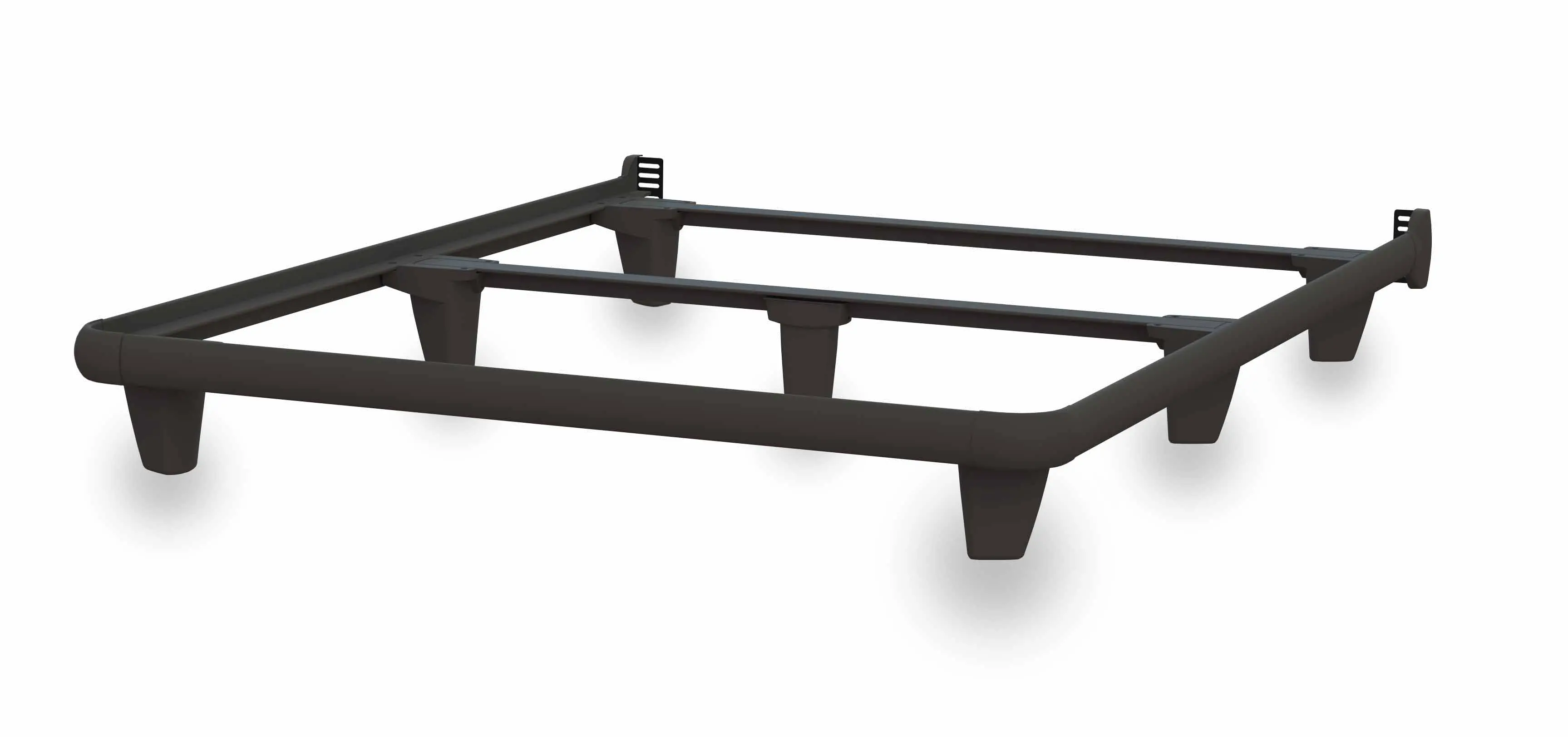 emBrace 360 Designer Wrap Around Queen Bed Frame - Black-2