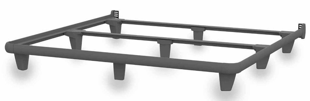 emBrace 360 Designer Wrap Around King Size Bed Frame - Gray