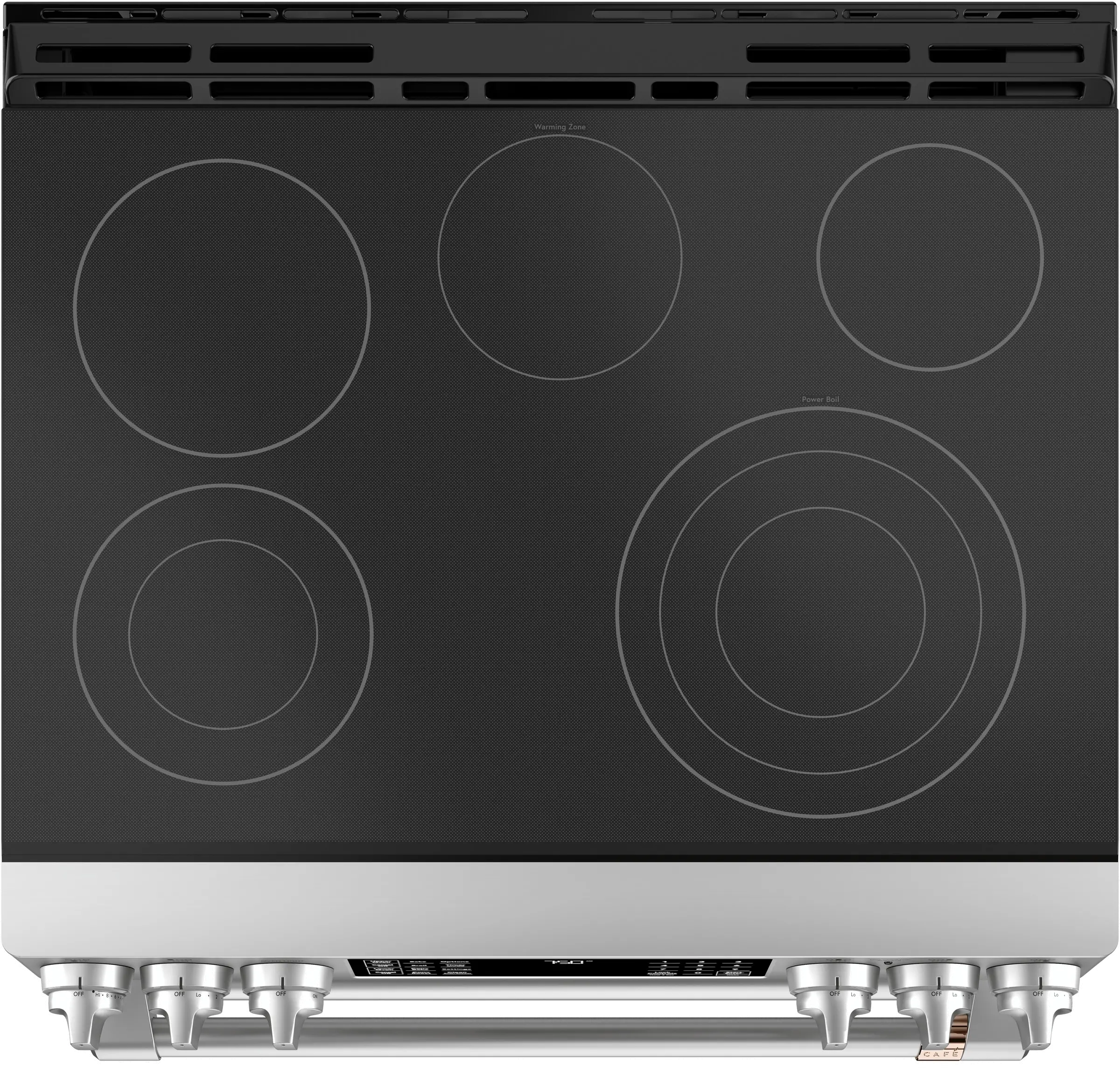 CES750P2MS1 Cafe 6.7 cu ft Electric Double Oven Range - Stainless Steel-5