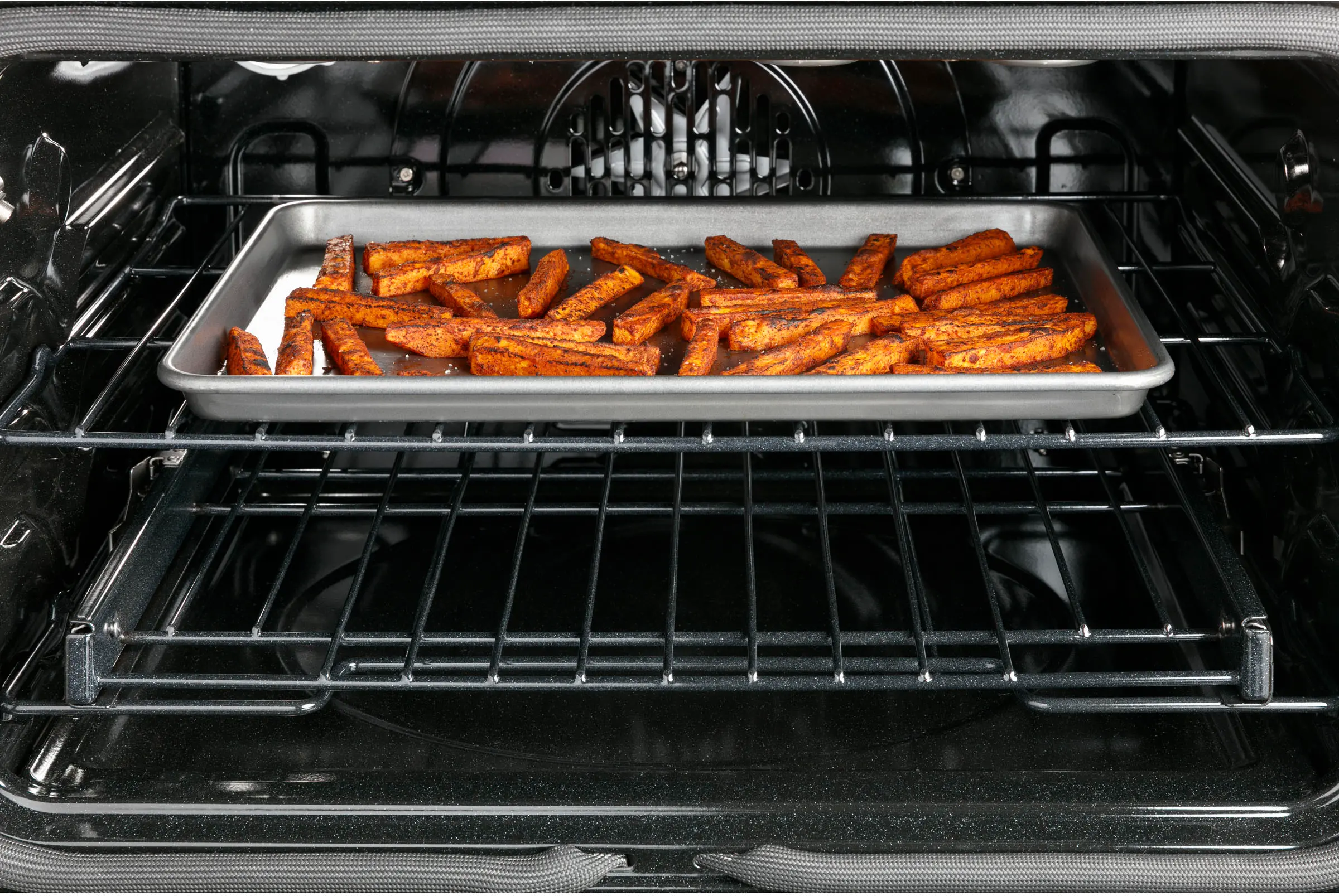 CES750P2MS1 Cafe 6.7 cu ft Electric Double Oven Range - Stainless Steel-7