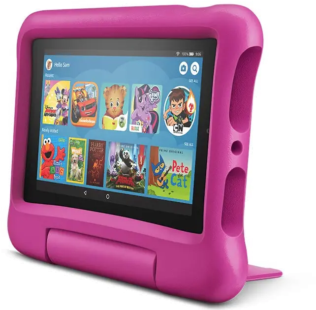 B07H8ZCSL9 Amazon Fire 7 Kids Edition Tablet 7  Display 16GB - Pink-1