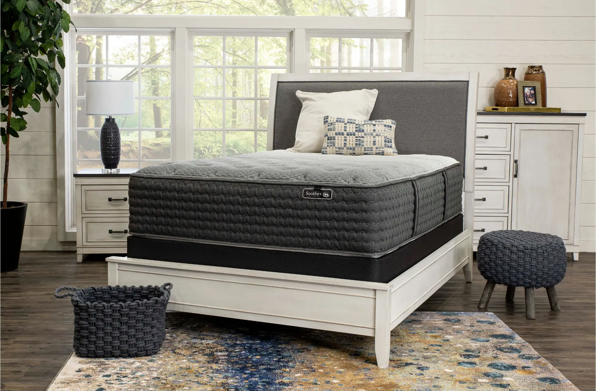 Serta Soothe+ Plush King Size Mattress | RC Willey