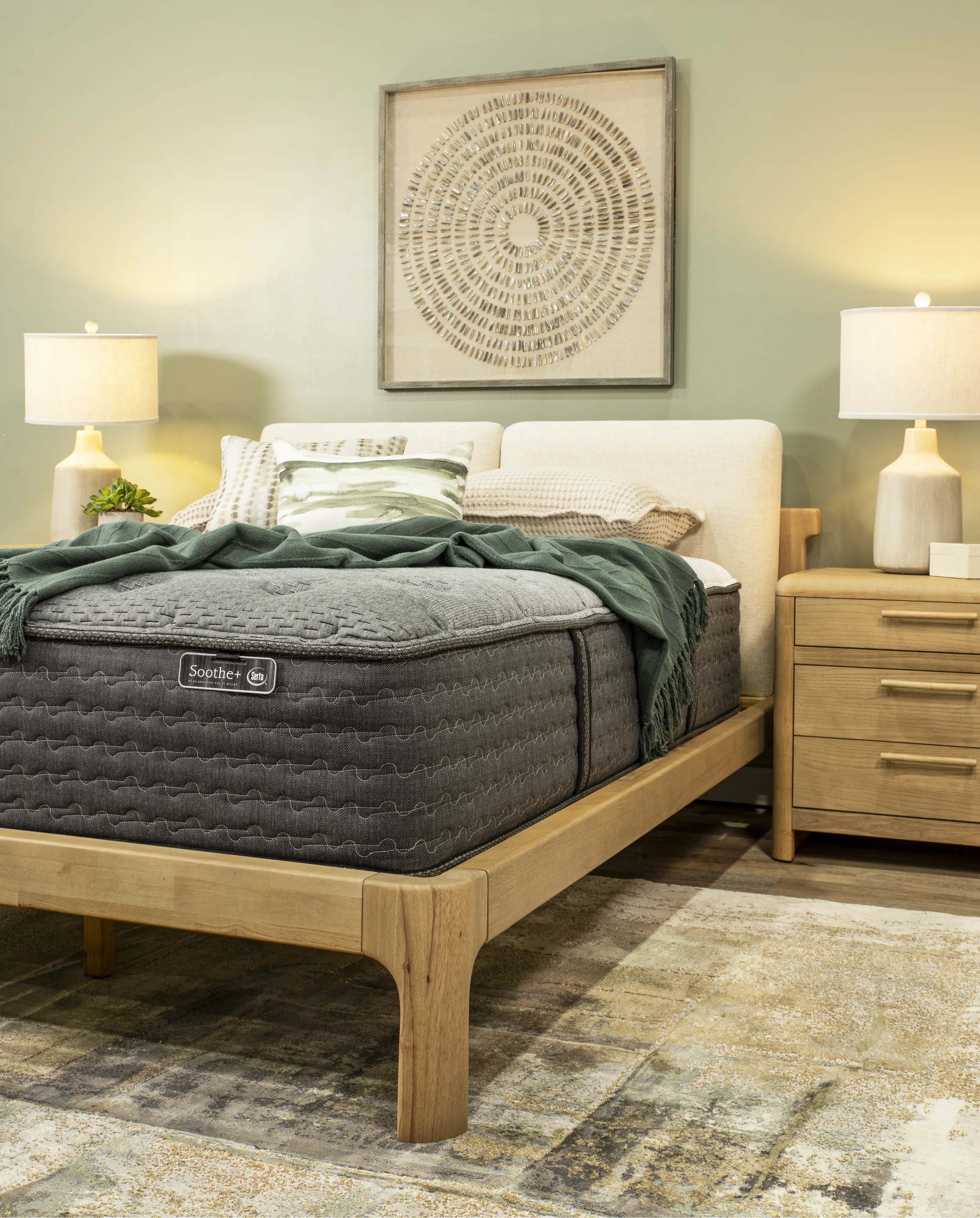 832422-3070 Serta Soothe+ Plush California King Mattress-6