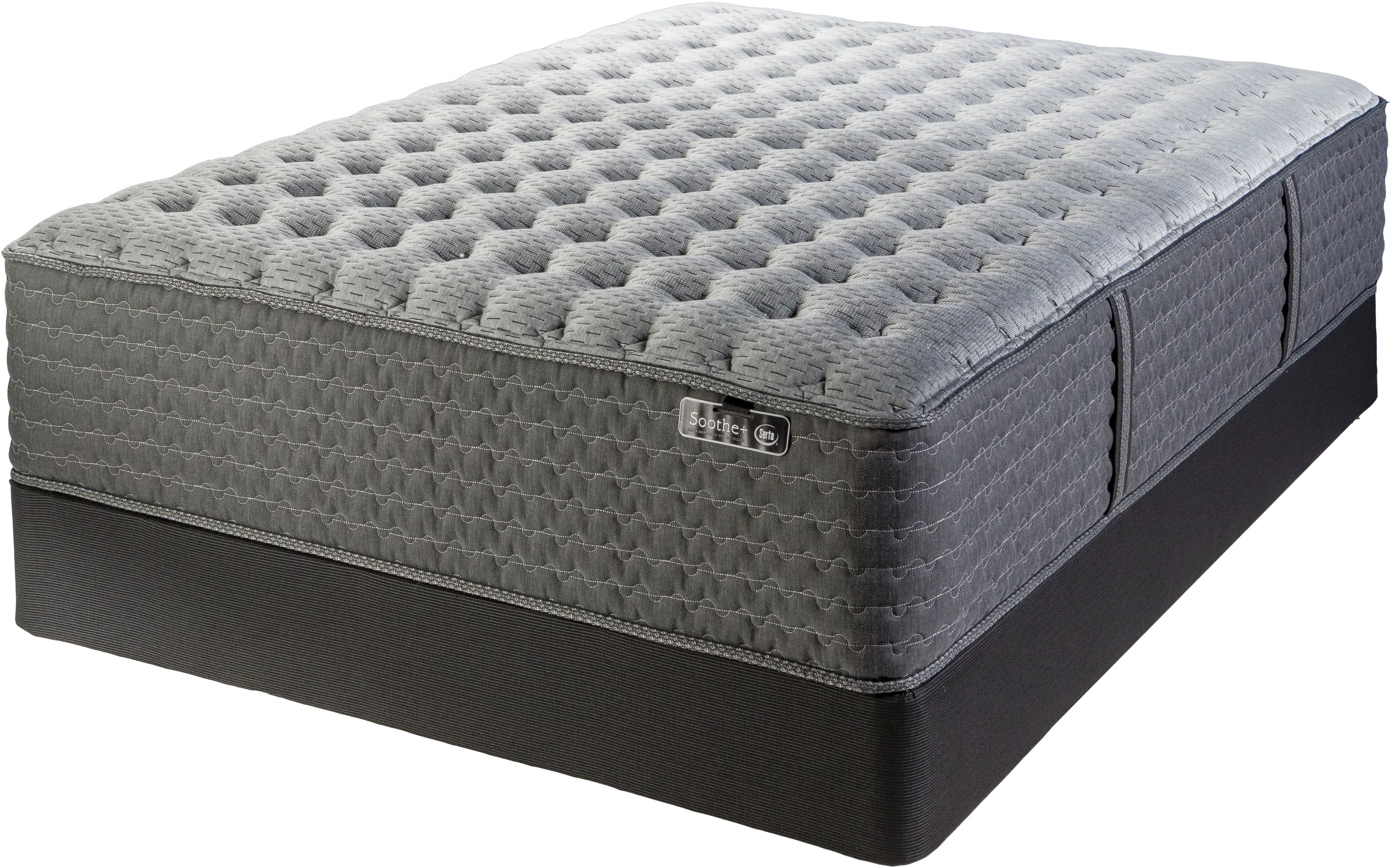 832321-3060 Serta Soothe+ Luxury Firm King Size Mattress-2