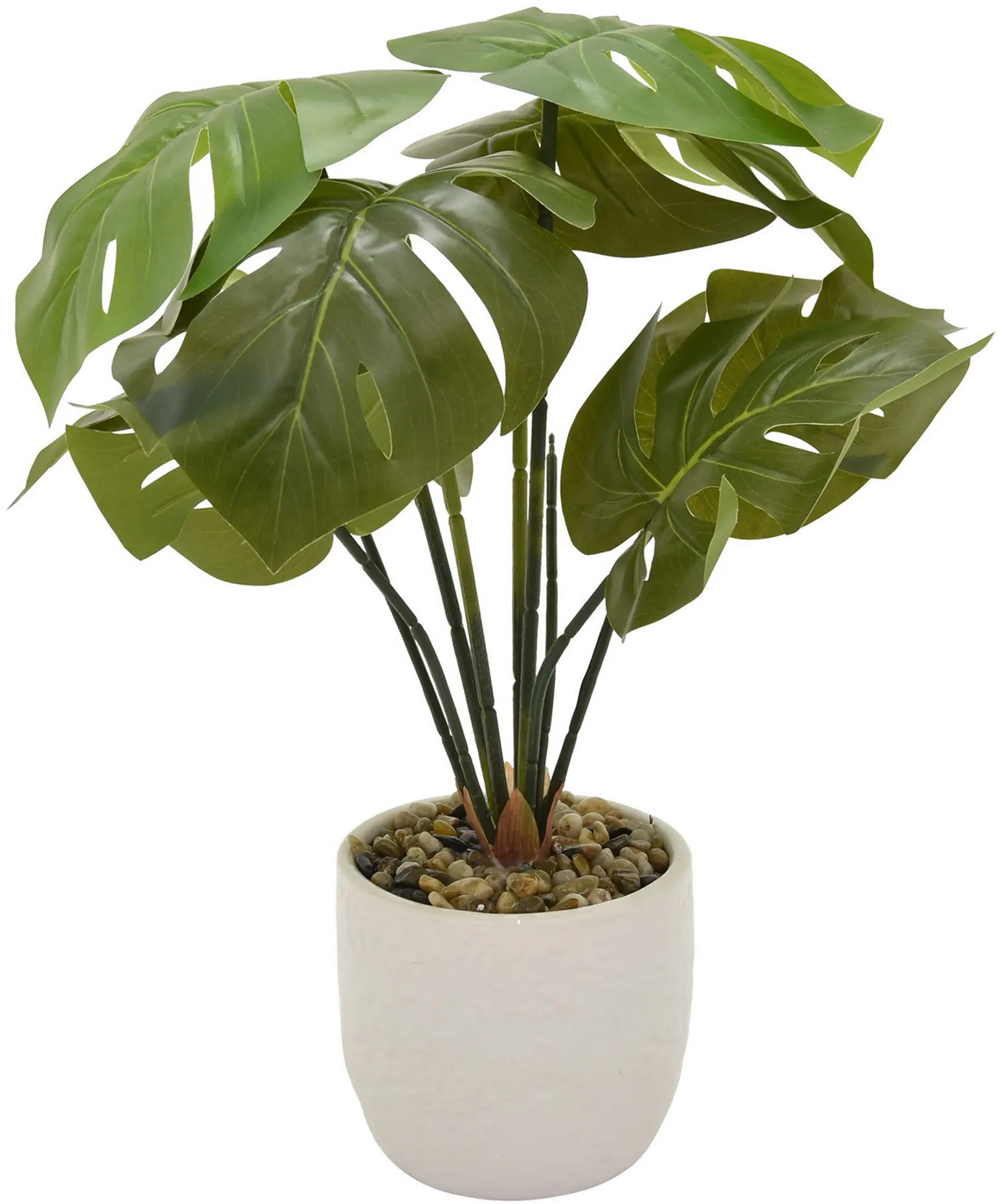 19  Faux Greenery Arrangement in a Round Pot-1