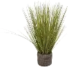 24  Faux Grass Arrangement in Flower Pot
