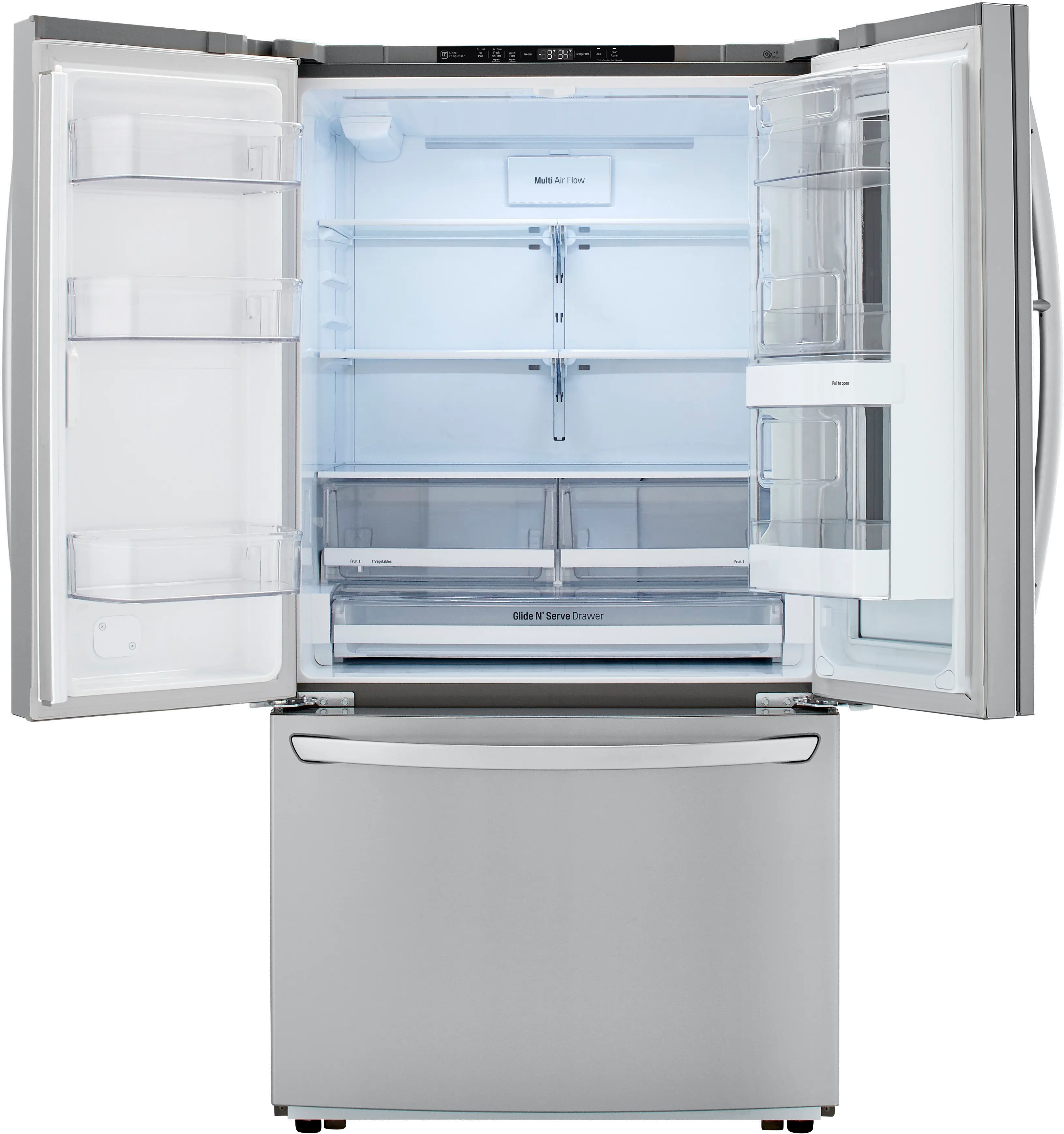 LFCS27596S LG 27 cu ft French Door Refrigerator - Stainless Steel-4