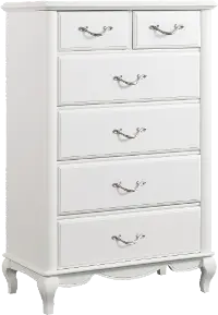 Kelly White Chest of Drawers