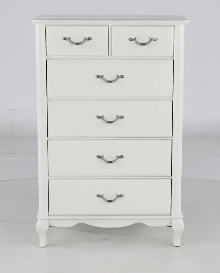 Kelly White Chest of Drawers-5