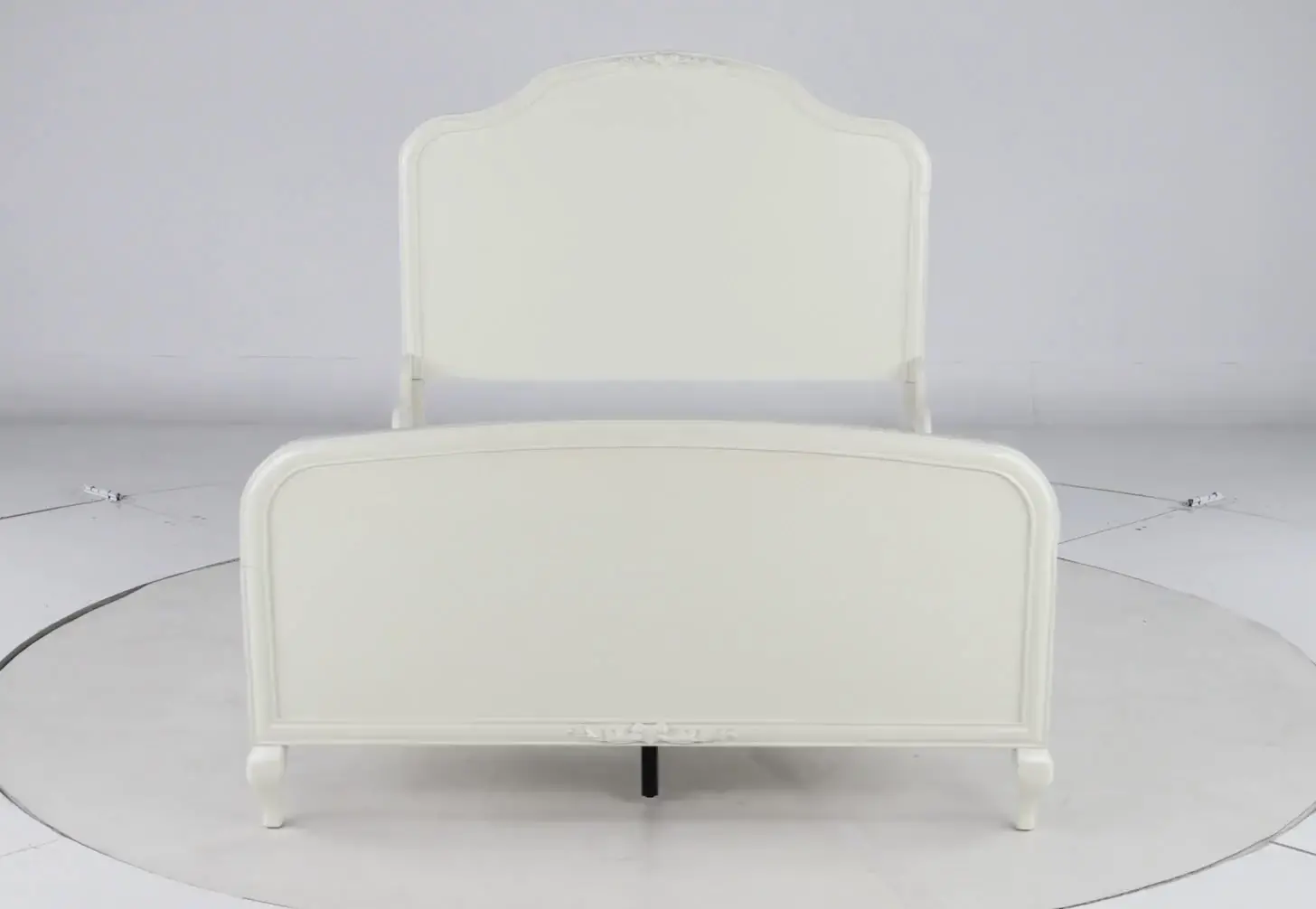 Kelly White Twin Bed-5