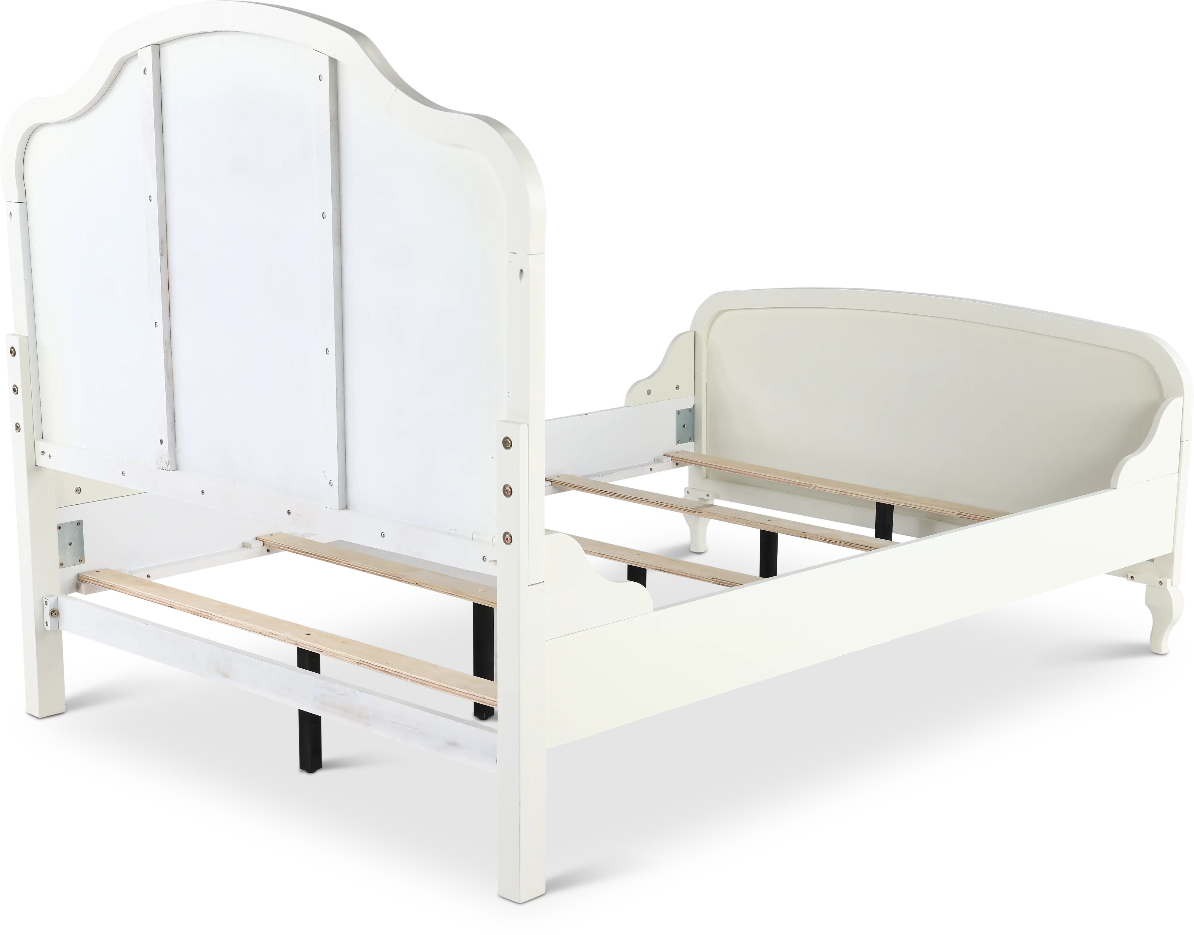 Kelly White Twin Bed-6