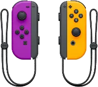 SWI/J-C_PRPL(L)ORN(R Nintendo Switch Joy-Con Controller - Purple/Orange