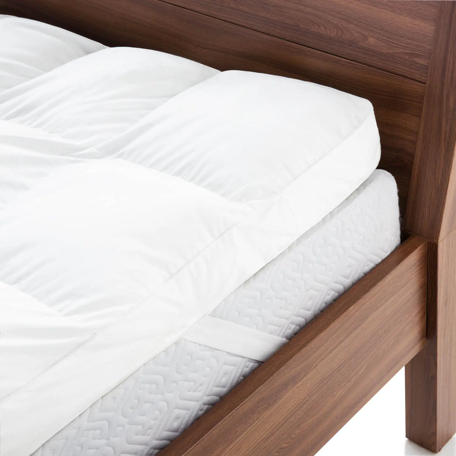 Malouf 3 Inch Twin-XL Down Alternative Mattress Topper-3
