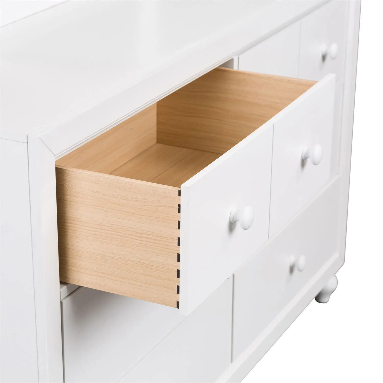 523-BR30 Cottage View White Dresser-2