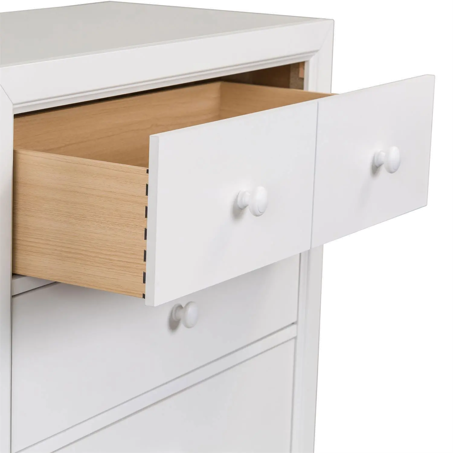 523-BR40 Cottage View White Chest of Drawers-3