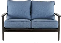 Adeline Blue Patio Loveseat