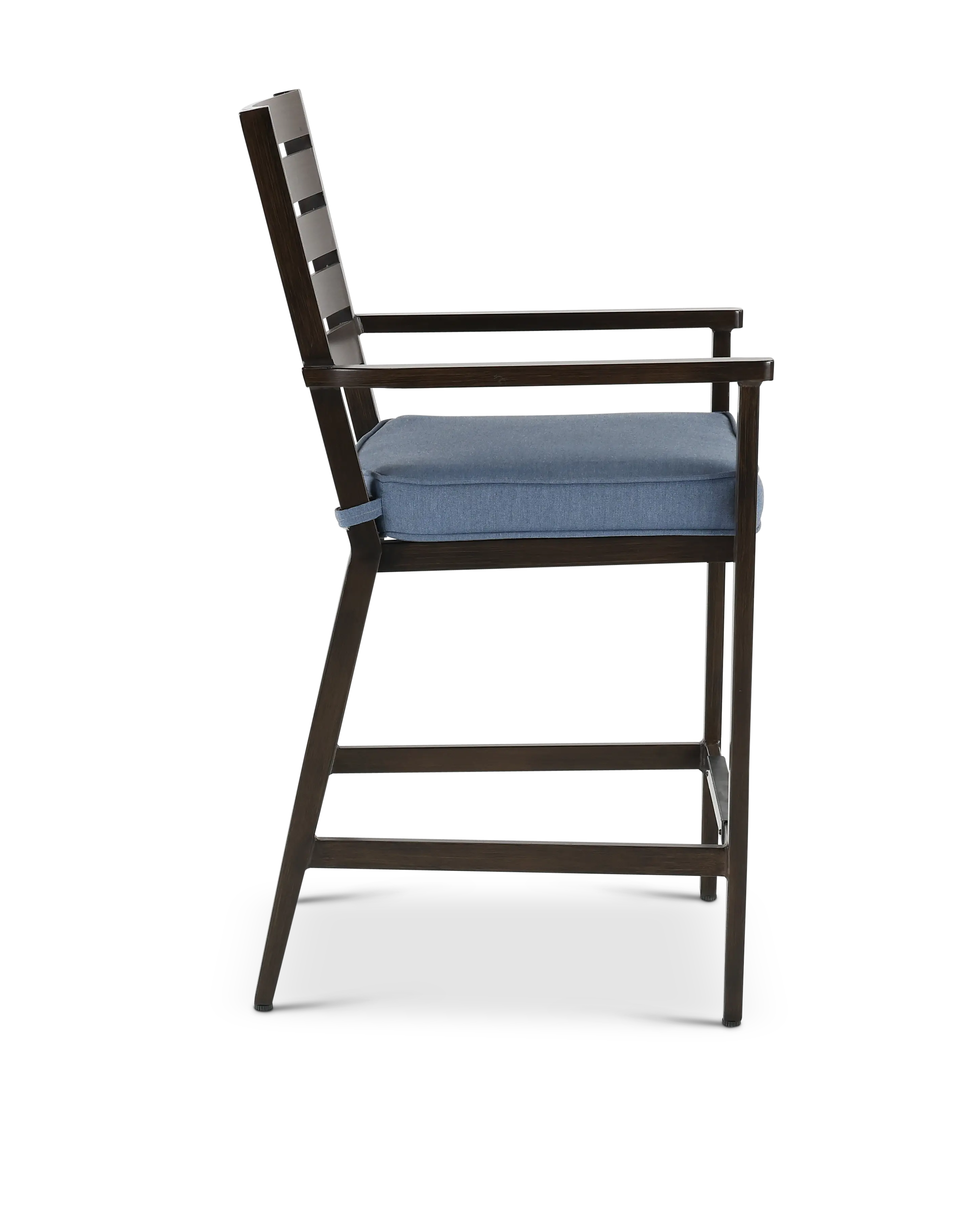 Adeline Blue Outdoor Bar Stool-4