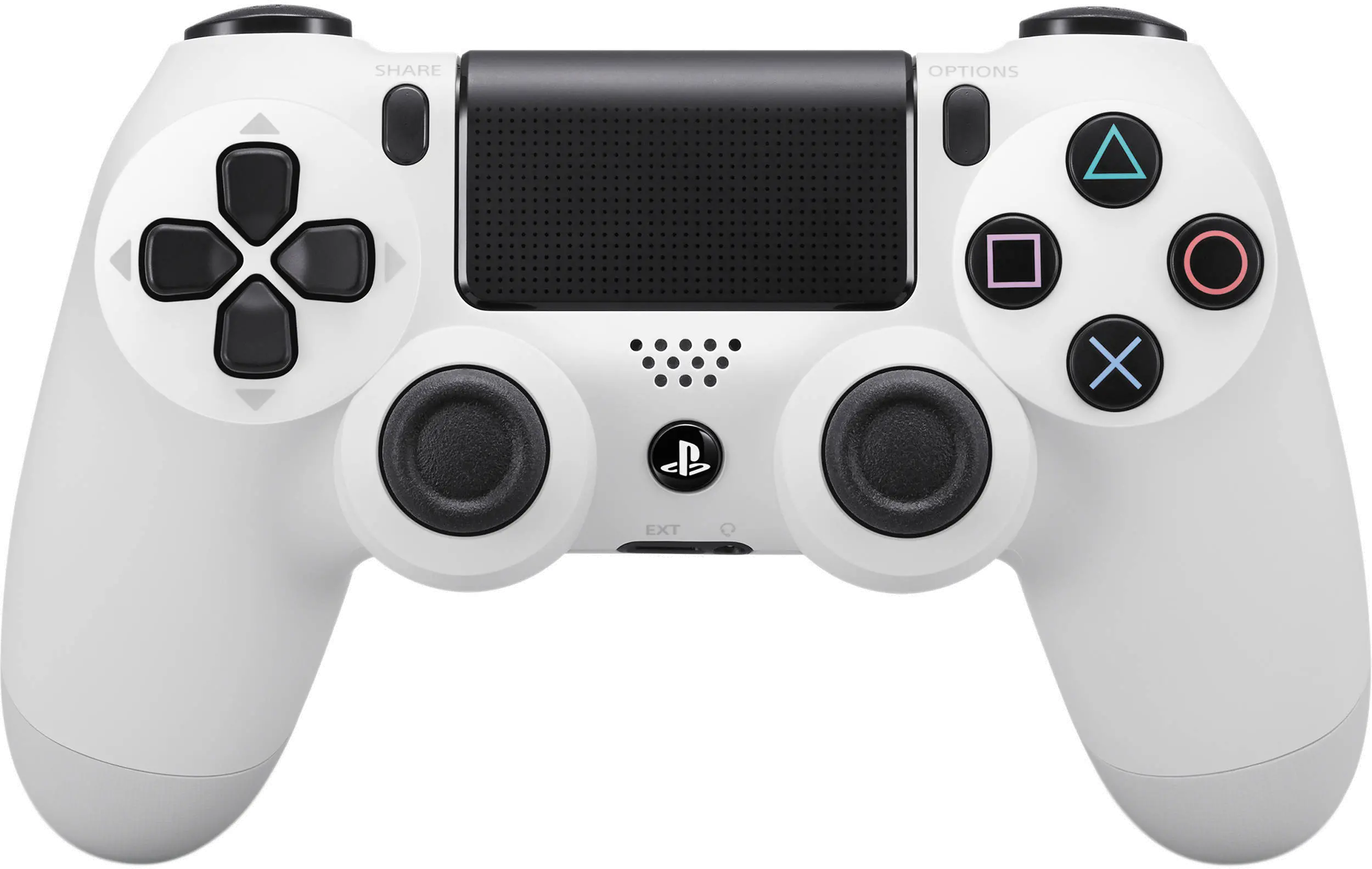 PS4/DUALSHCK-4-WHITE PS4 Controller Wireless DualShock 4 - Glacier White-1