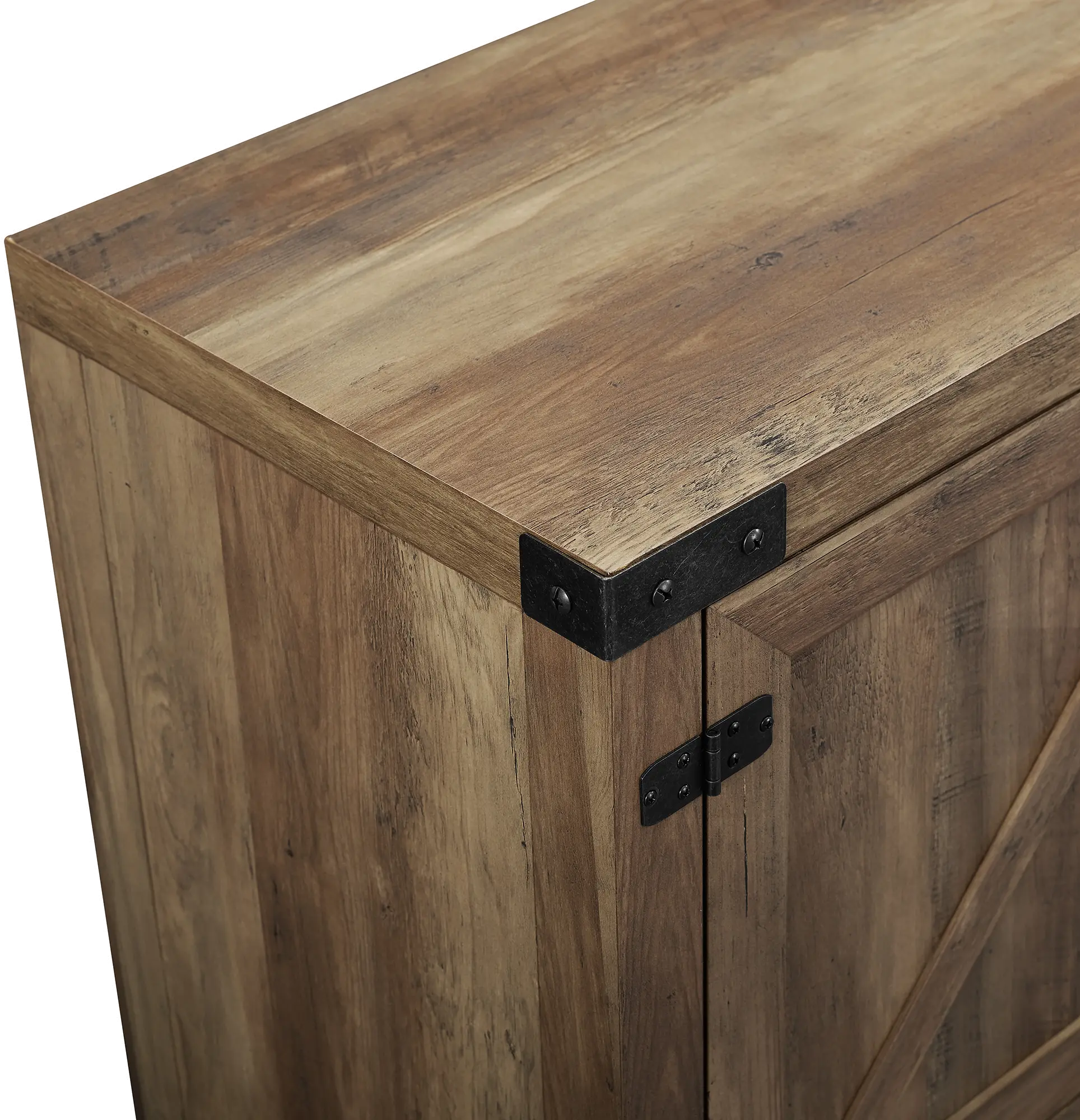 W70BDSDRO Cameron Rustic Oak 70 Inch Farmhouse TV Stand - Walker Edison-4