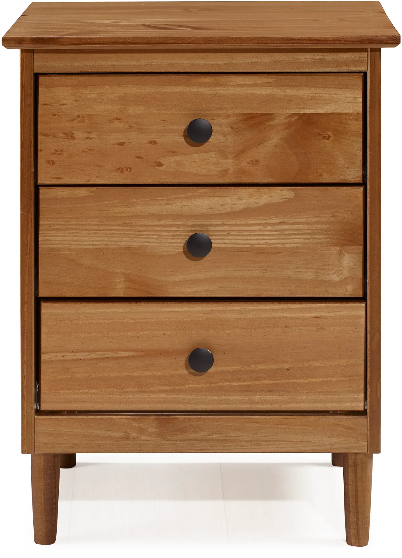 BR3DNSCA Spencer Classic Caramel Nightstand - Walker Edison-1