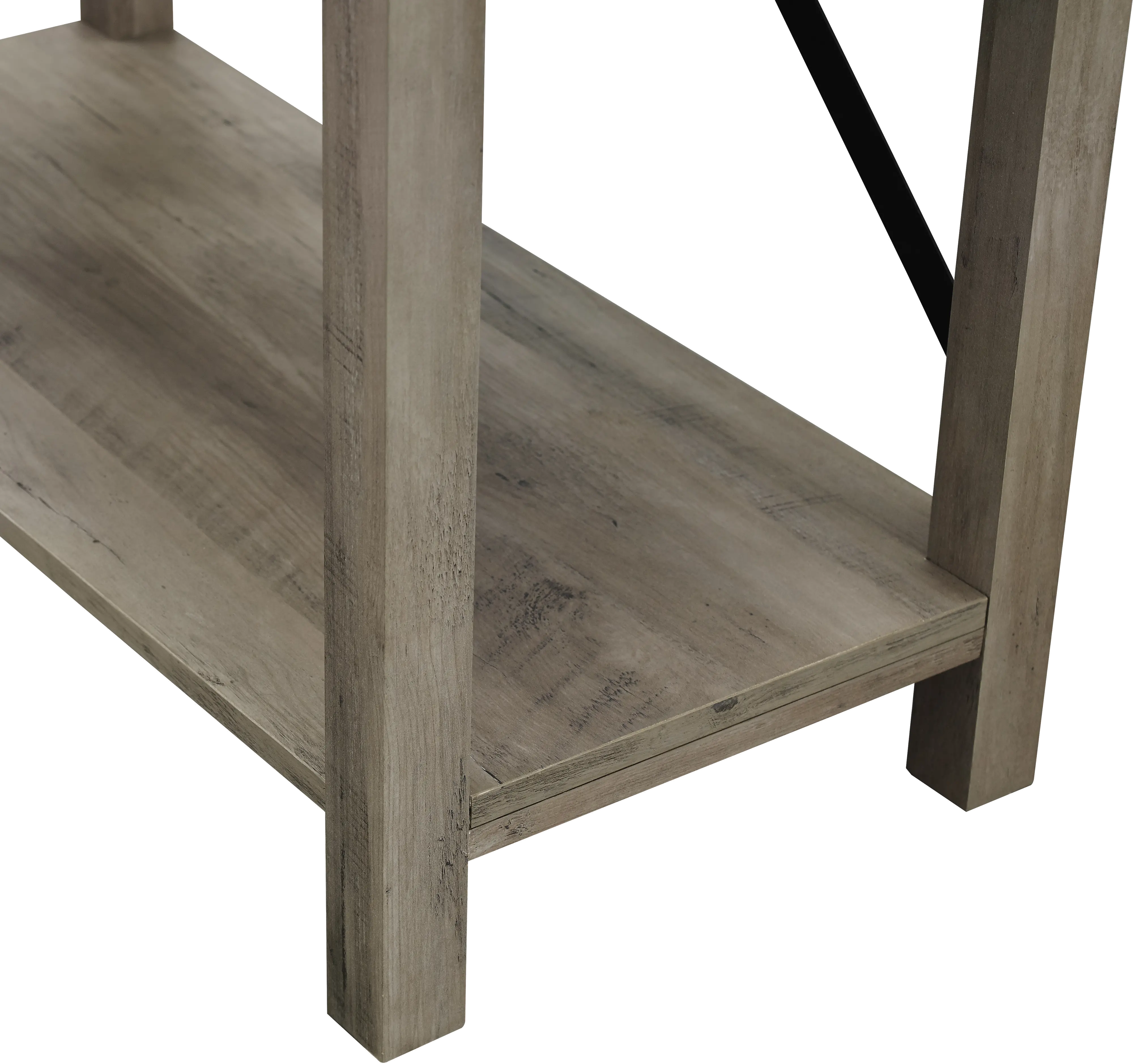 BS64MXGW Farmhouse Metal 64 Inch Bookcase - Walker Edison-4