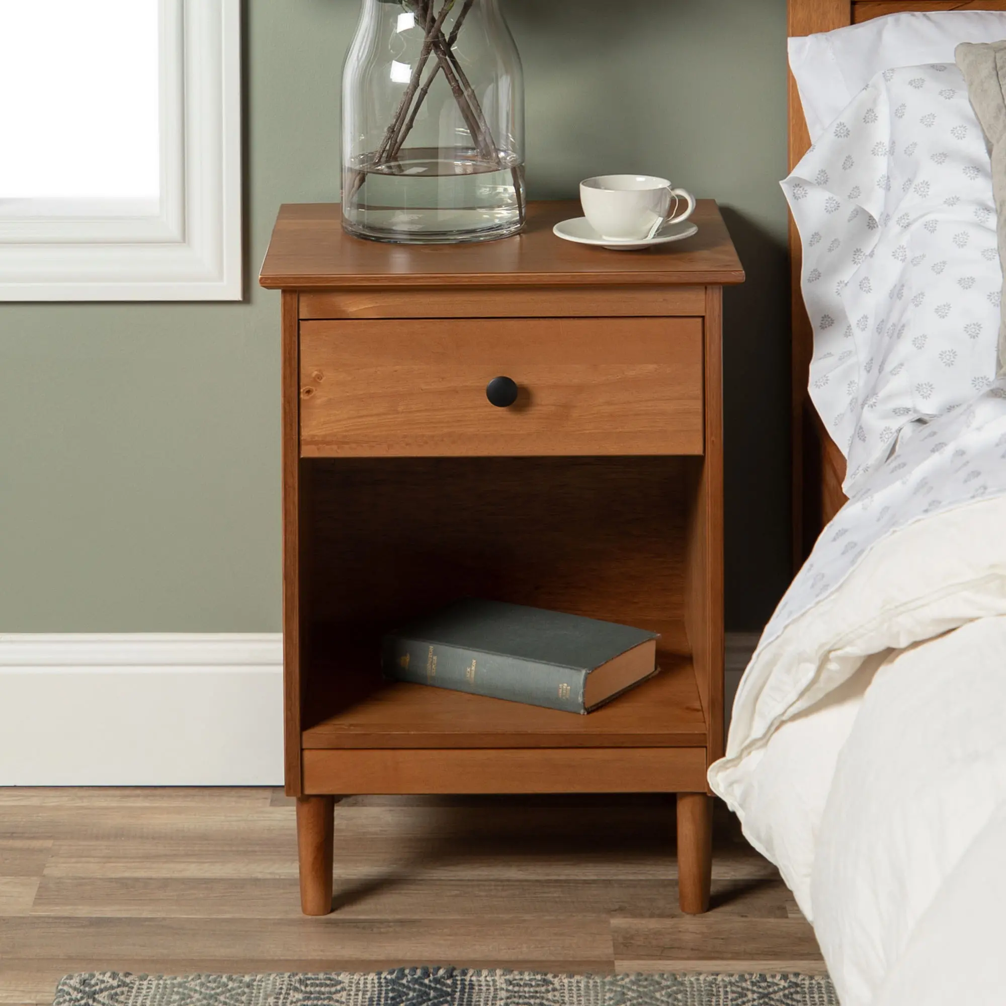 BR1DNSCA Spencer Classic Caramel Nightstand - Walker Edison-2