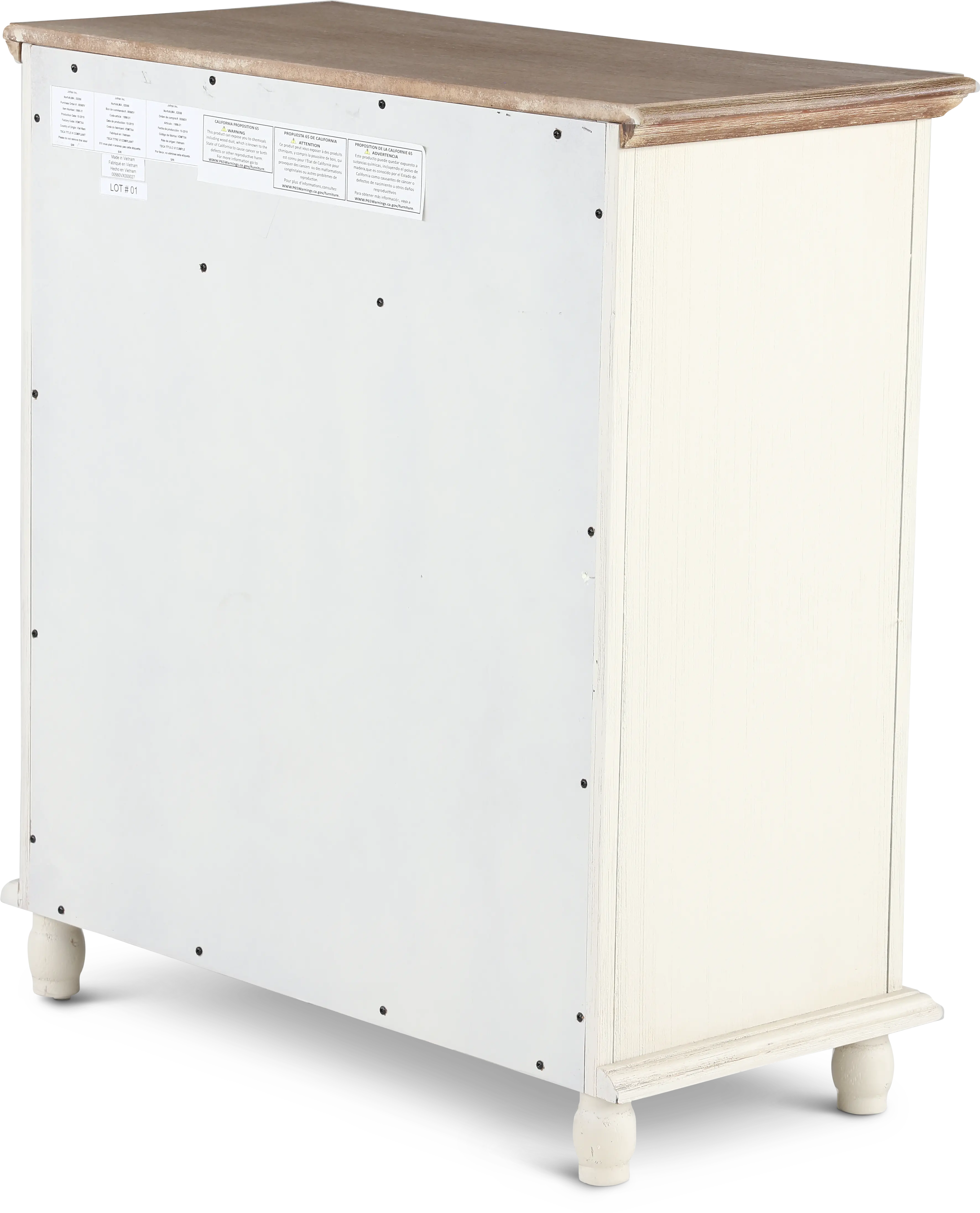 Aurora Hills White 2 Door Accent Cabinet-6