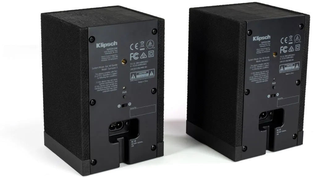 SURROUND 3/PR BLACK Klipsch Surround 3 Speakers - Black-3