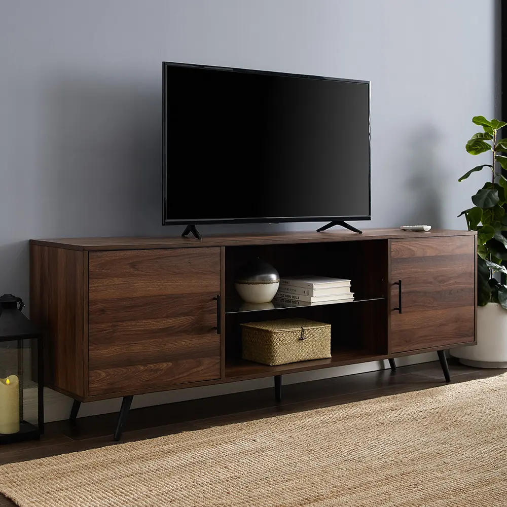 W70NORDW Mid Century Modern 70 Inch TV Stand - Walker Edison-2