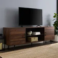 W70NORDW Mid Century Modern 70 Inch TV Stand - Walker Edison