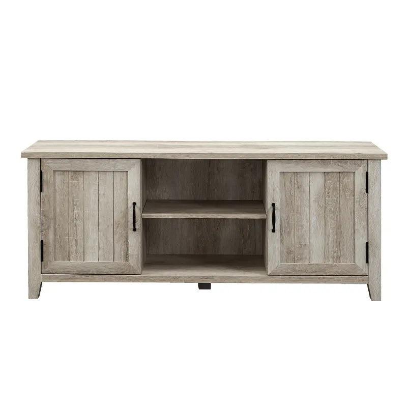Carin White Oak TV Stand