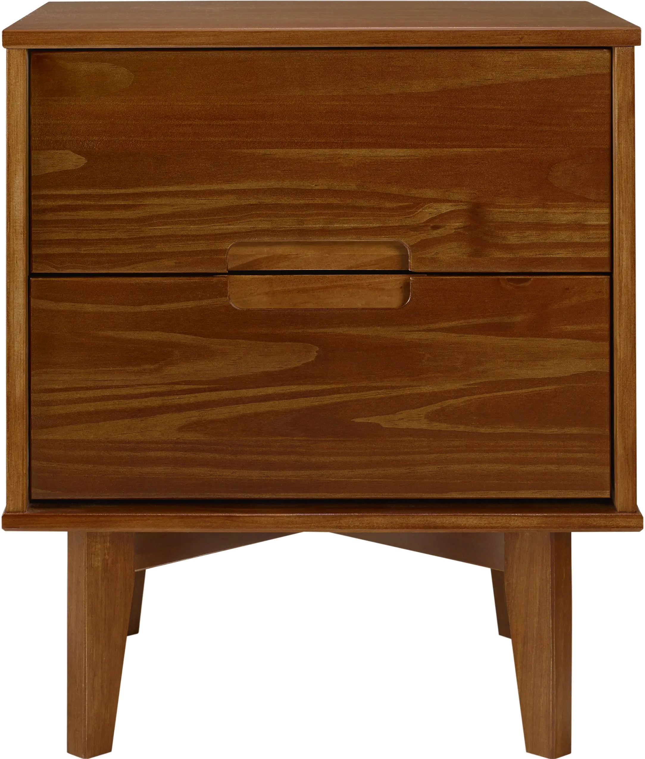 BR2DSLNSWT Sloane Mid-Century Modern Walnut Brown Nightstand - Walker Edison-1