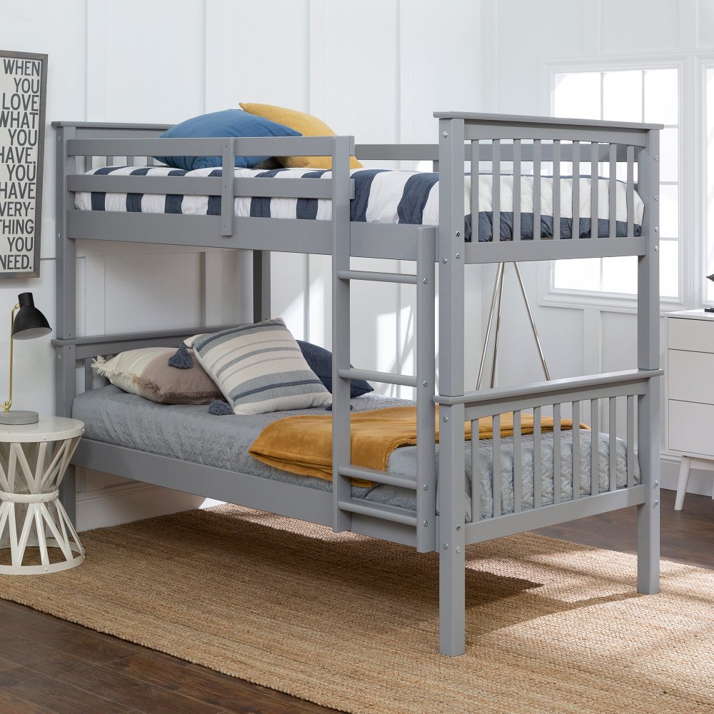Wooden Twin Bunk Beds